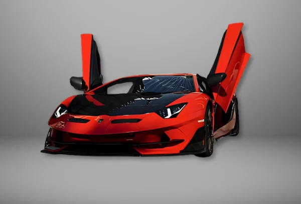 Lamborghini Aventador Red